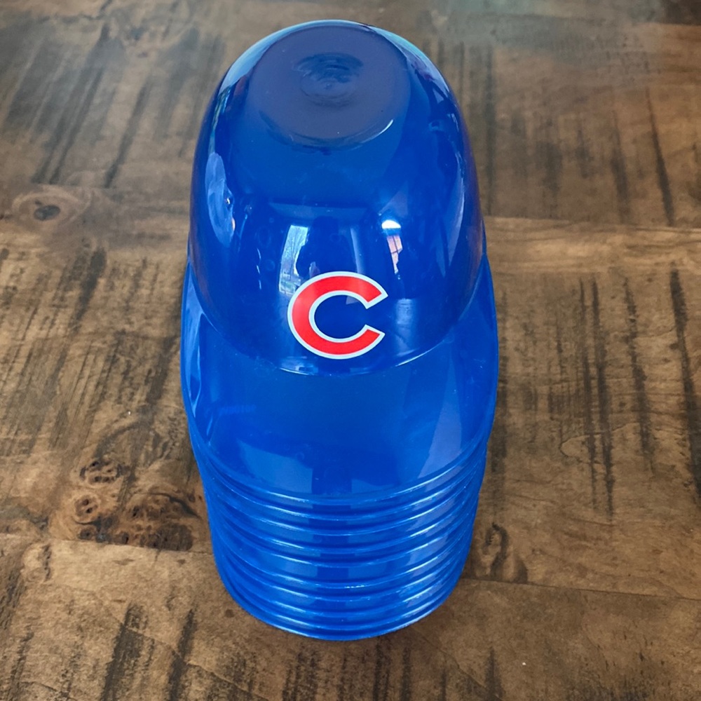 Chicago Cubs sundae cups